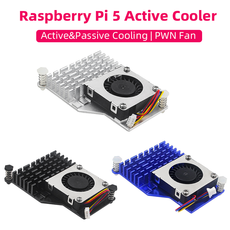 Argon One V3 M.2 Nvme Case - 라즈베리 파이 5 액티브 쿨러 알루미늄
